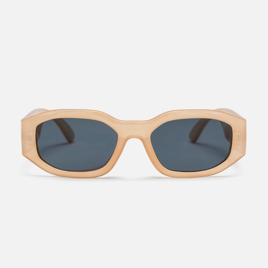 CHPO Brooklyn Sunglasses - Milky Tea/Grey