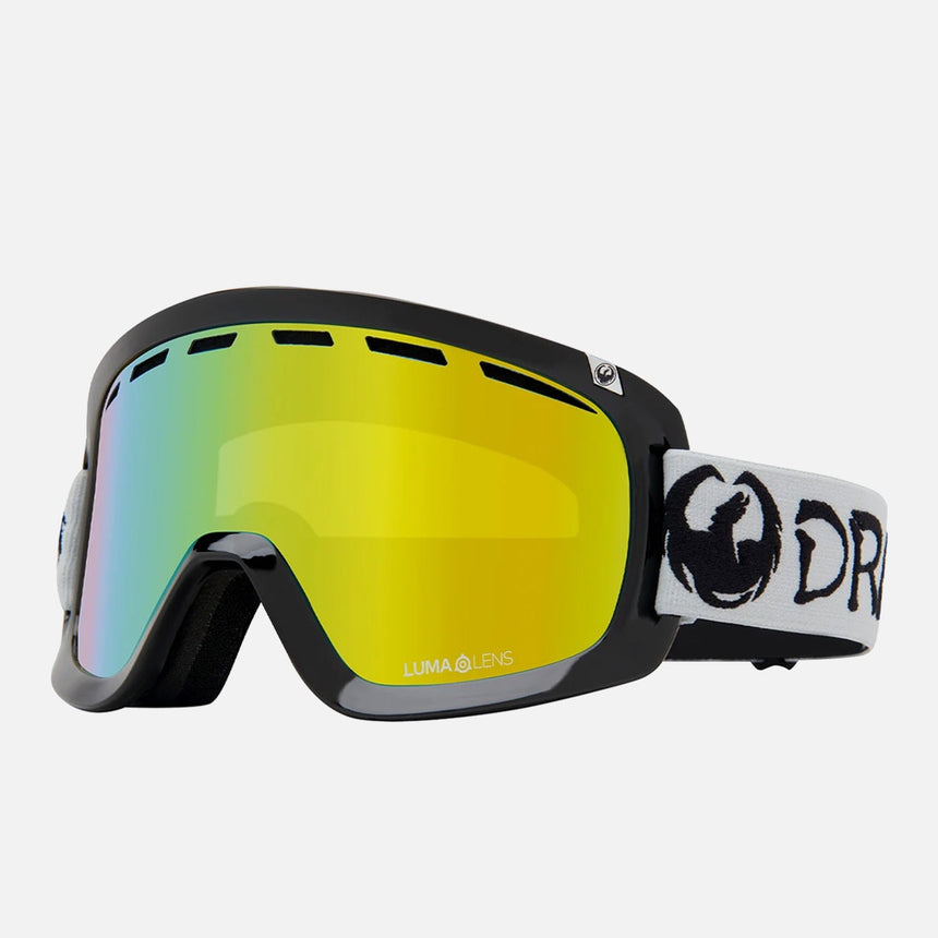DRAGON D1 OTG Goggle 2026 - Classic Grey/Gold Ion