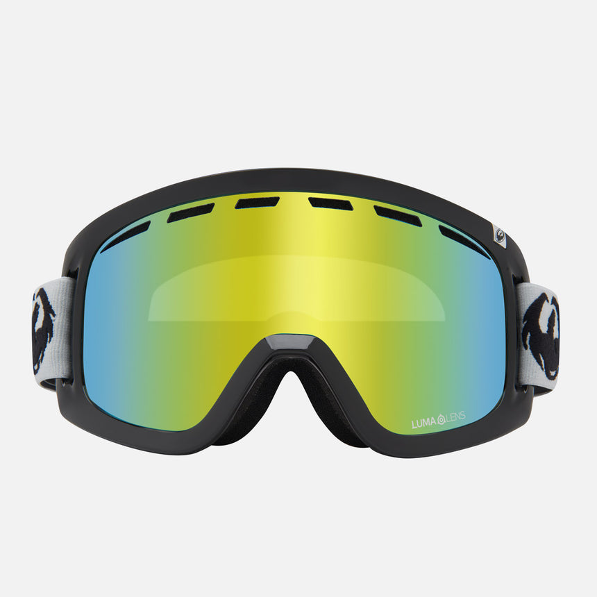 DRAGON D1 OTG Low Bridge Goggle 2026 - Classic Grey/Gold Ion