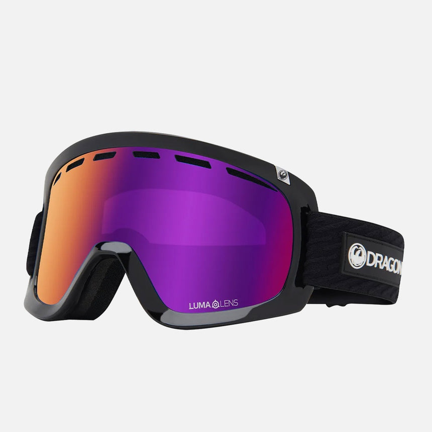 DRAGON D1 OTG Low Bridge Goggle 2026 - Icon Purple/Purple