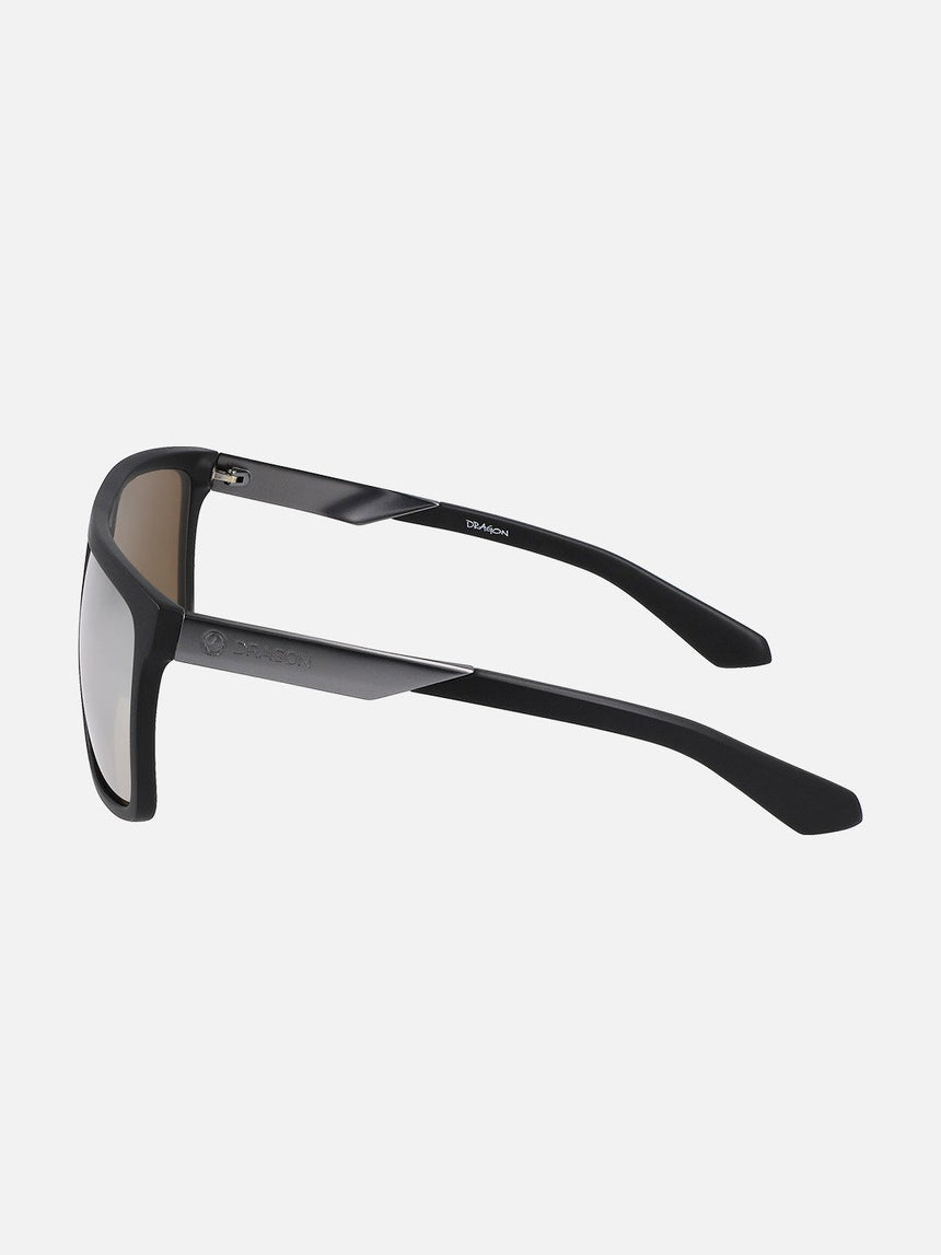 DRAGON Ultra Sunglasses - Matte Black (Silver Ion)