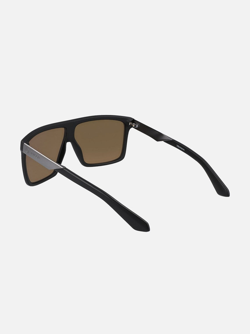DRAGON Ultra Sunglasses - Matte Black (Silver Ion)