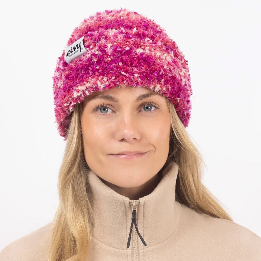EIVY Boucle Knit Beanie - Pink