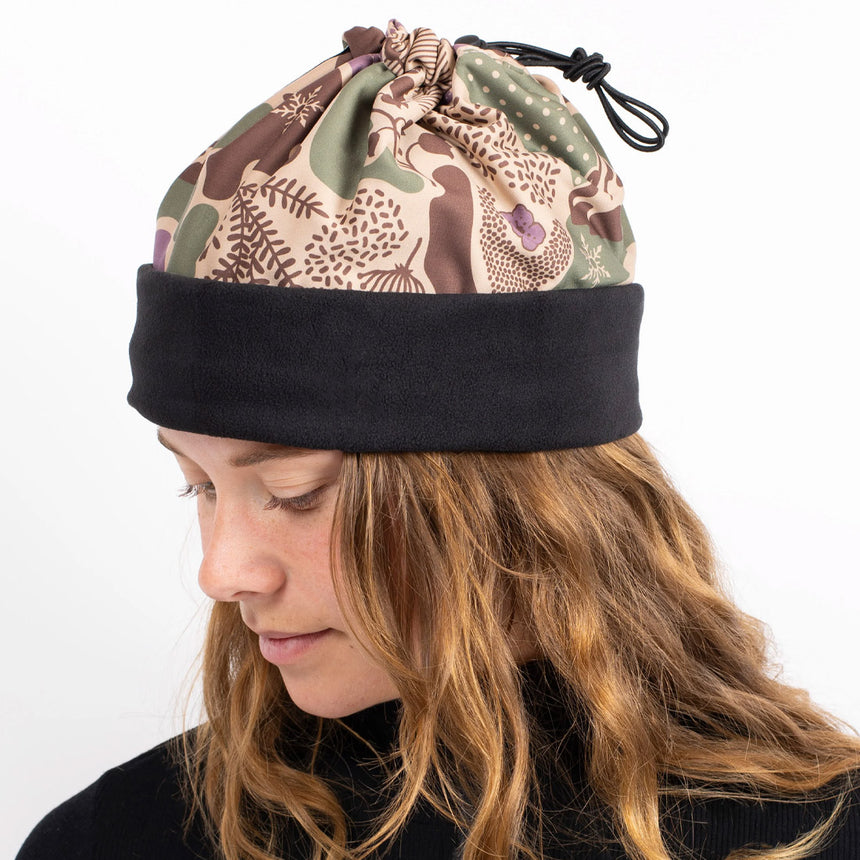 EIVY Colder Beanie Neckwarmer - Forest Landscape