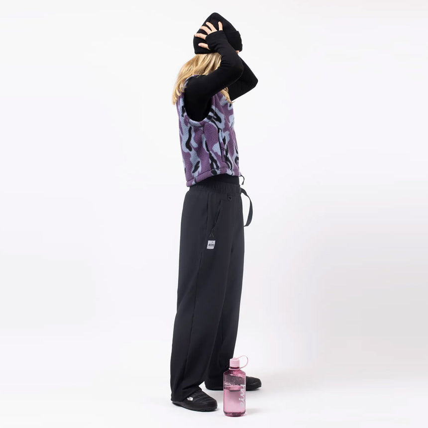 EIVY Women's Boxy Sherpa Vest - Purple Stray