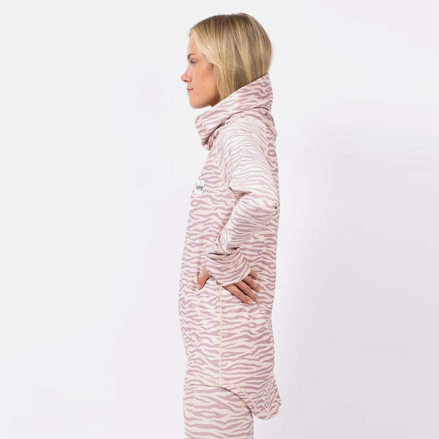 EIVY Women's Icecold Gaiter Top - Pastel Zebra
