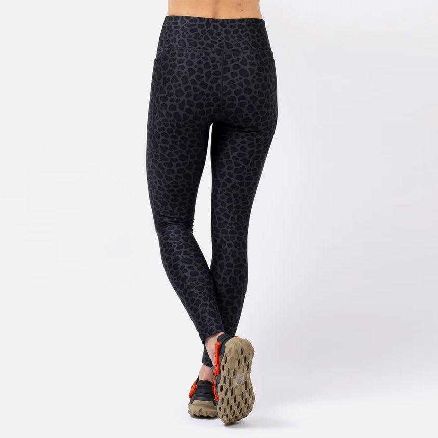 EIVY Women's Pocket Tights - Black Leopard