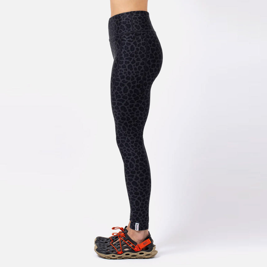 EIVY Women's Pocket Tights - Black Leopard