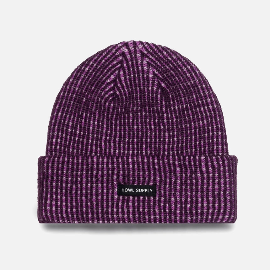 HOWL Slash Beanie - Berry