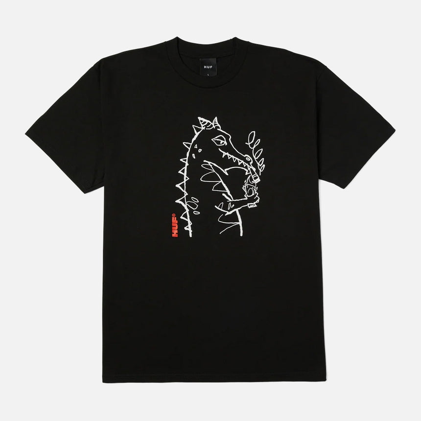 HUF Cash Dragon Tee - Black