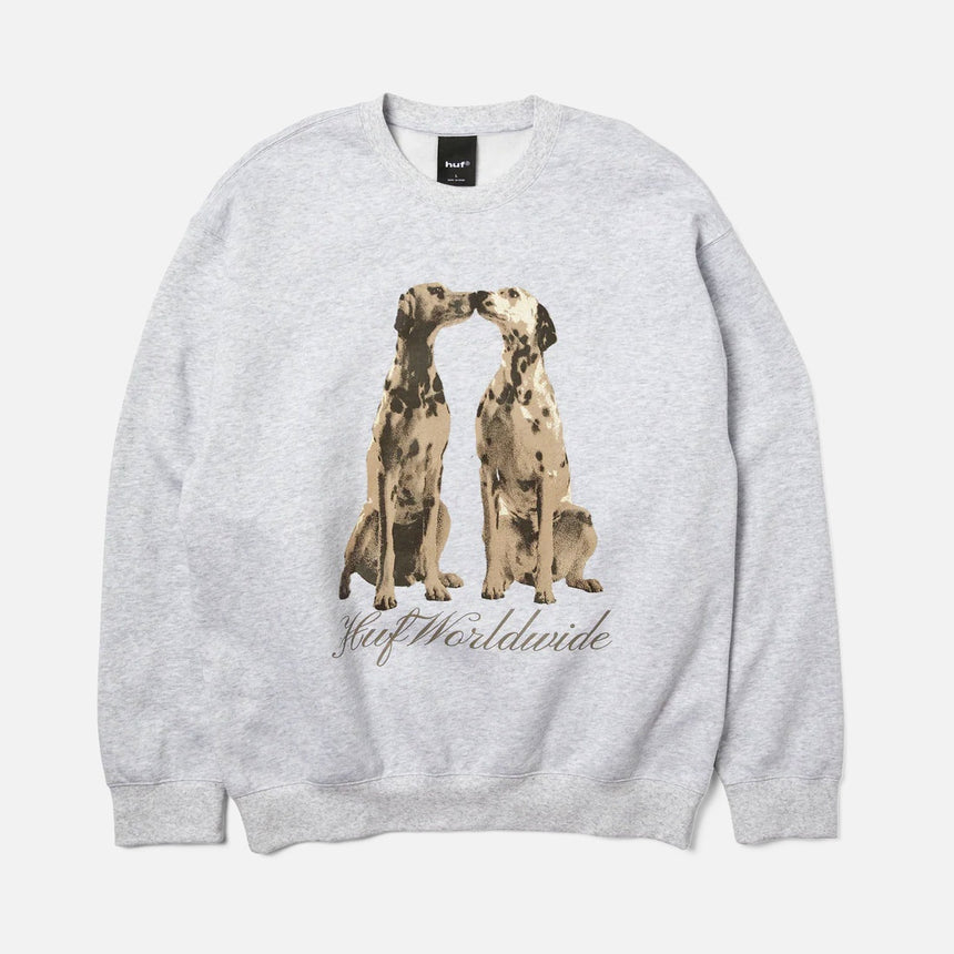 HUF Dogged Crew - Heather Grey