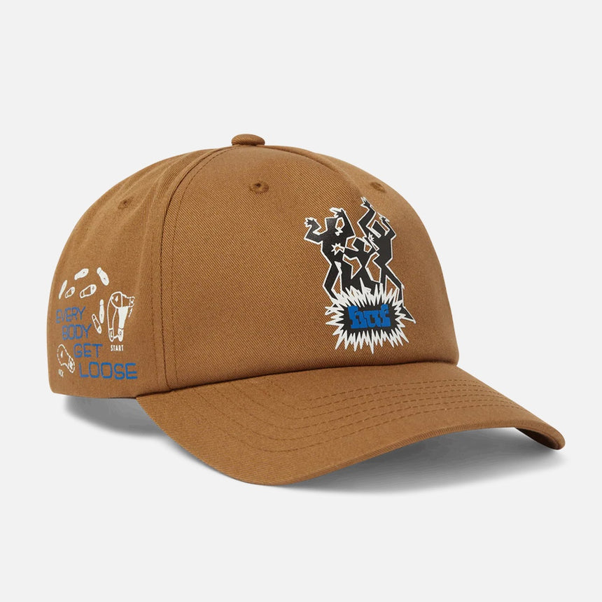 HUF Everybody Get Loose Snapback - Camel