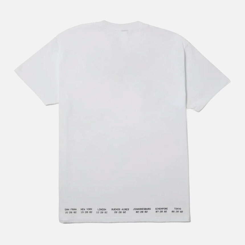 HUF Flight Path Tee - White