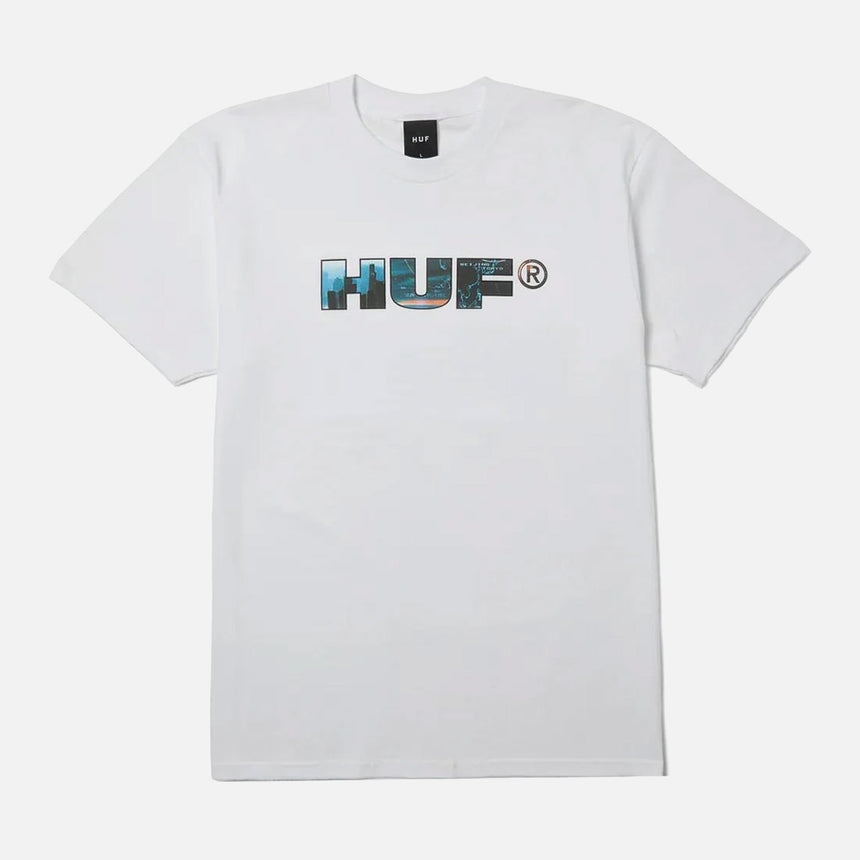 HUF Flight Path Tee - White