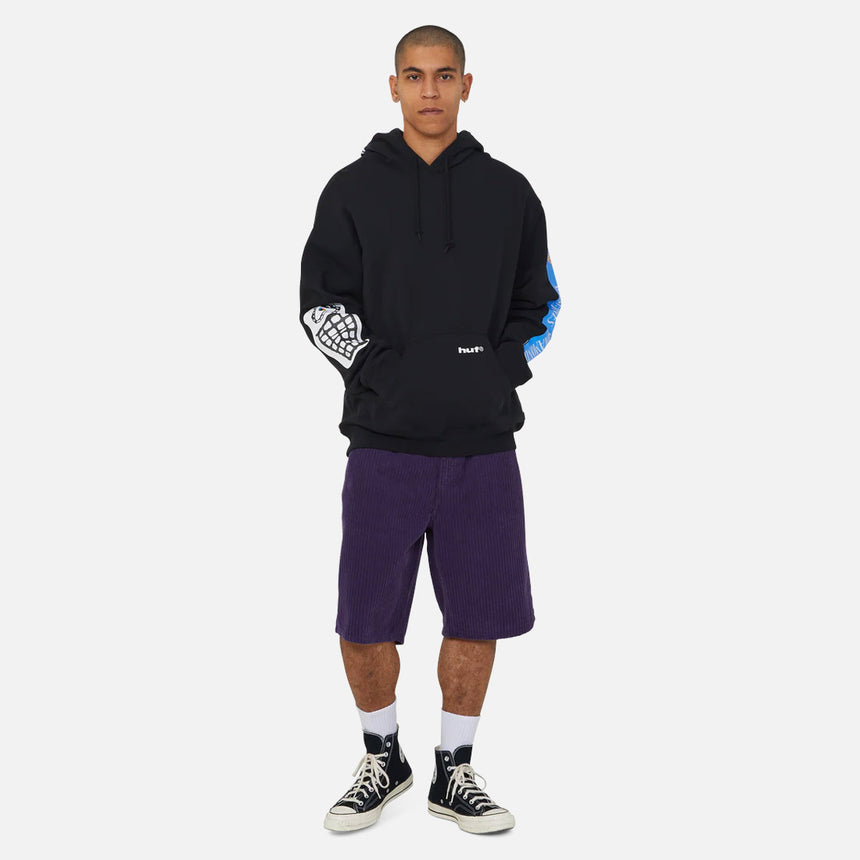 HUF Gimme The Loot Pullover Hood - Black