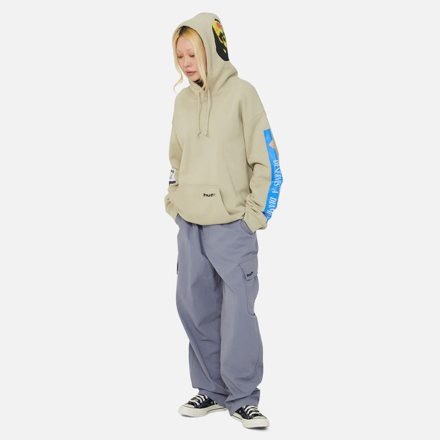 HUF Gimme The Loot Pullover Hood - Sand