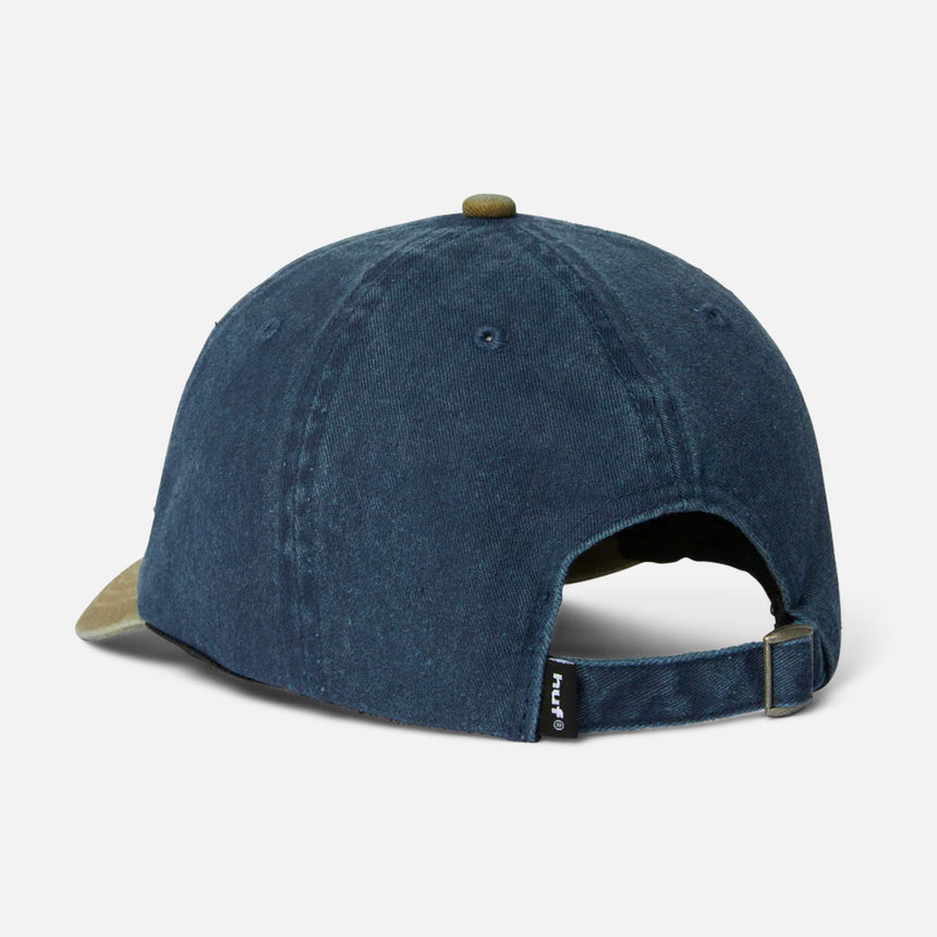 HUF Two Tone 89 Washed 6 Panel Hat - Navy
