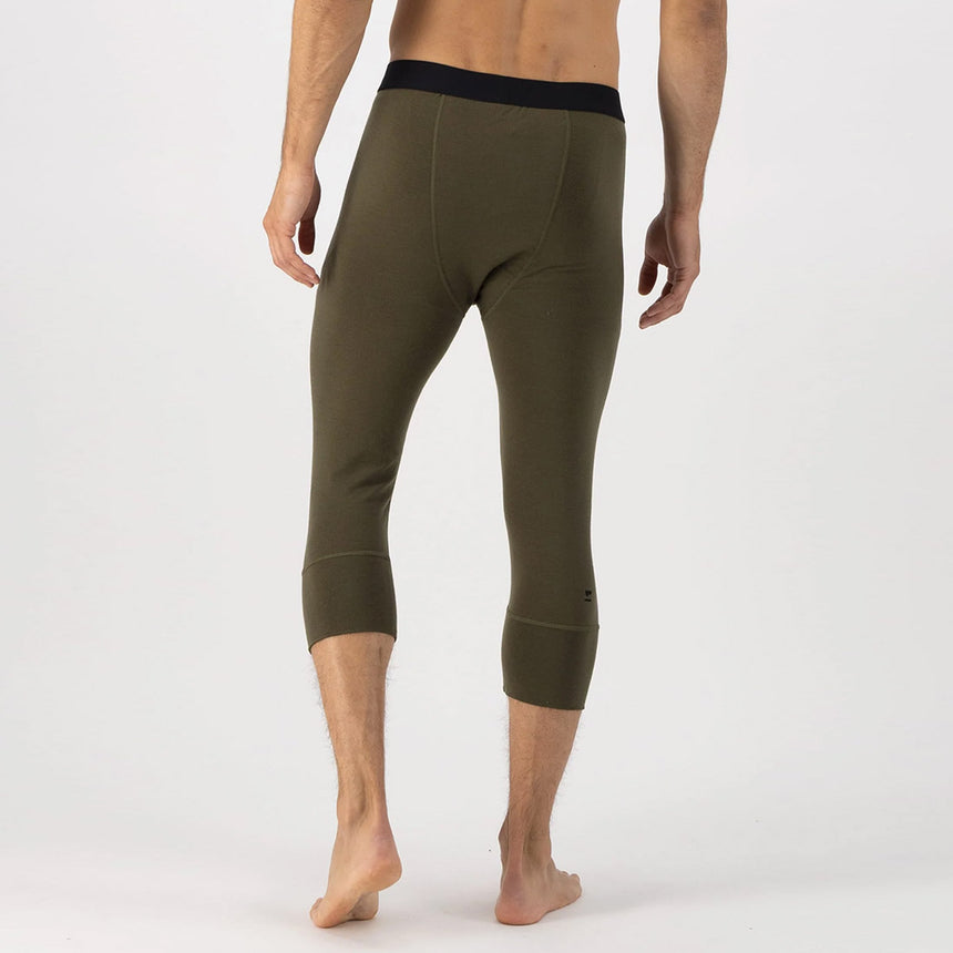 MONS ROYALE Cascade Merino 3/4 Legging - Dark Olive