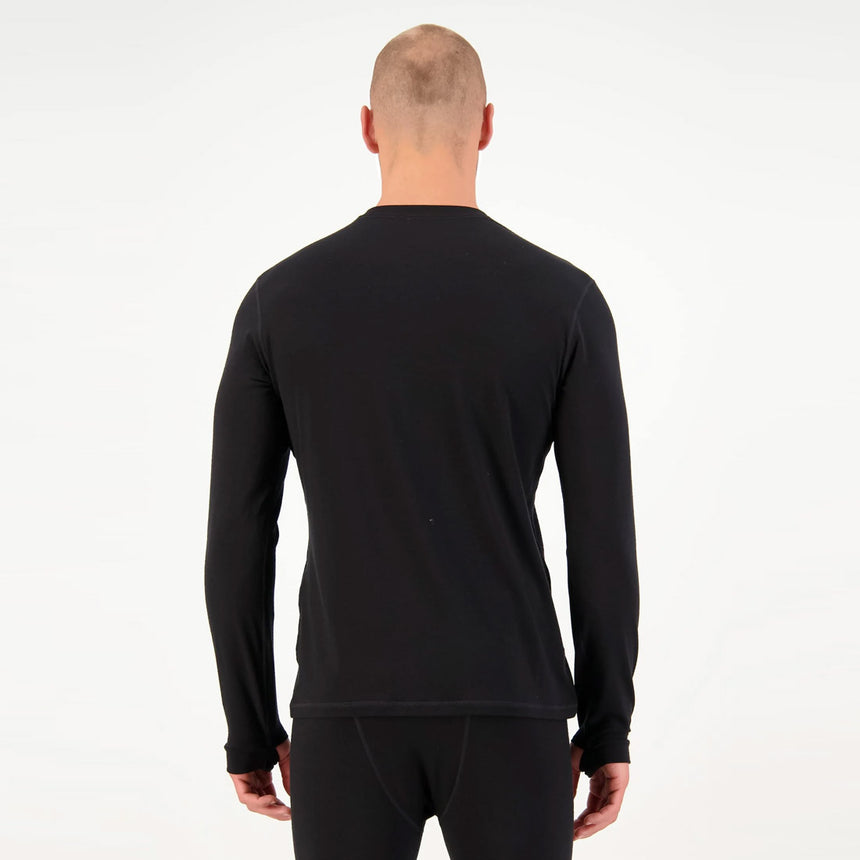 MONS ROYALE Cascade Merino Long Sleeve - Black