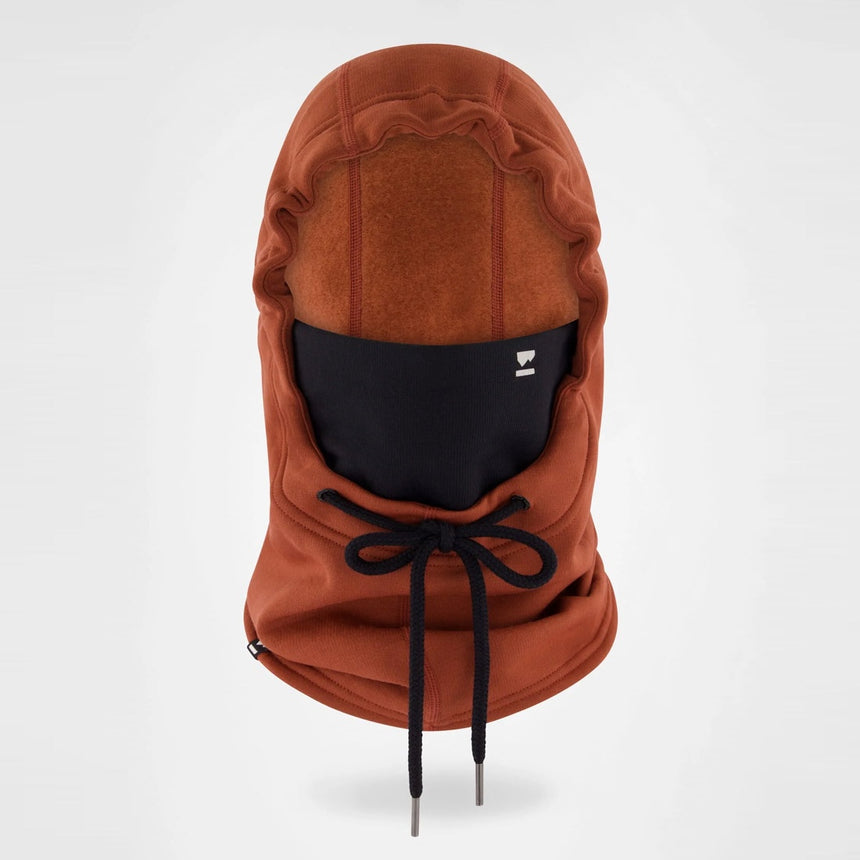 MONS ROYALE Decade Merino Fleece Hood - Sienna