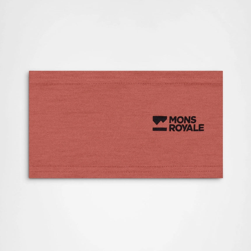 MONS ROYALE Haines Merino Headband - Canyon Rose