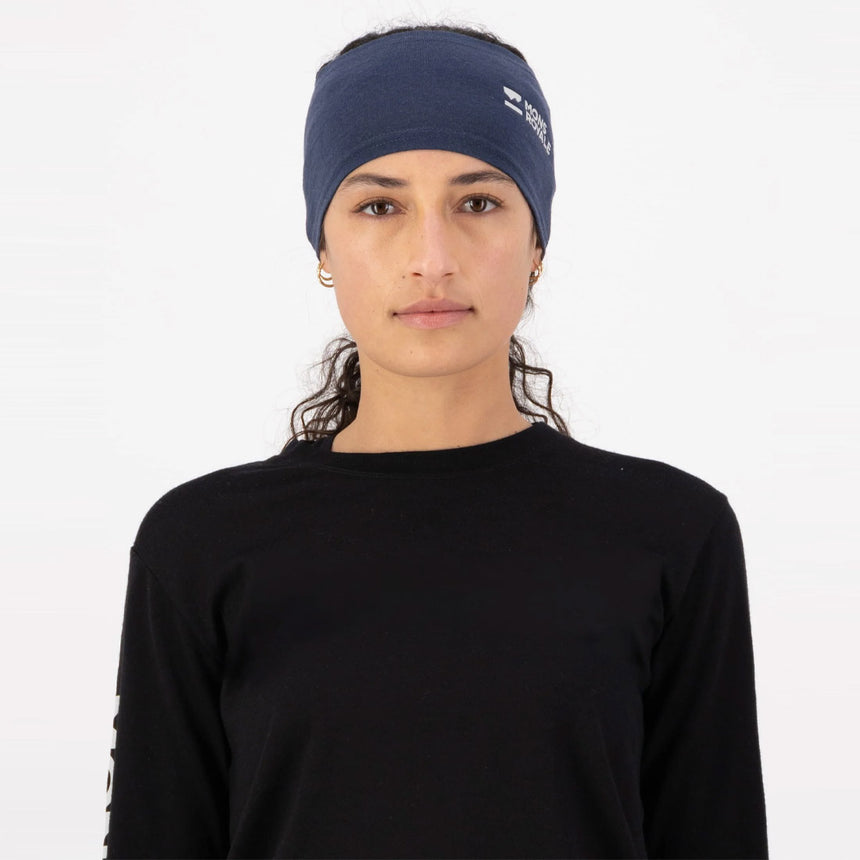 MONS ROYALE Haines Merino Headband - Midnight