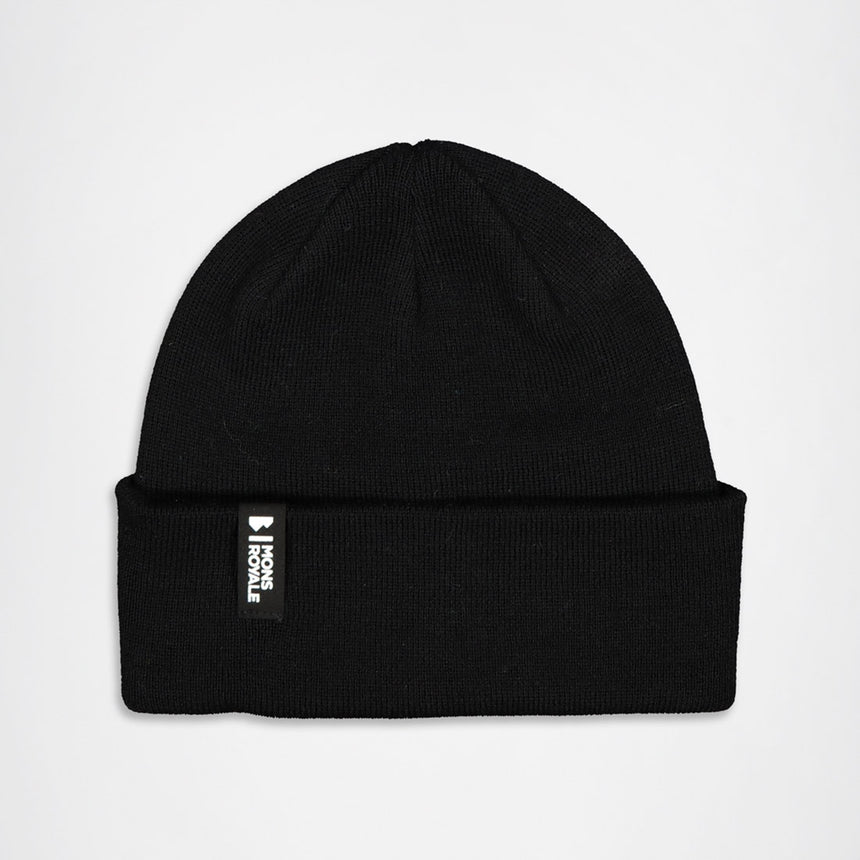 MONS ROYALE McCloud Merino Beanie - Black