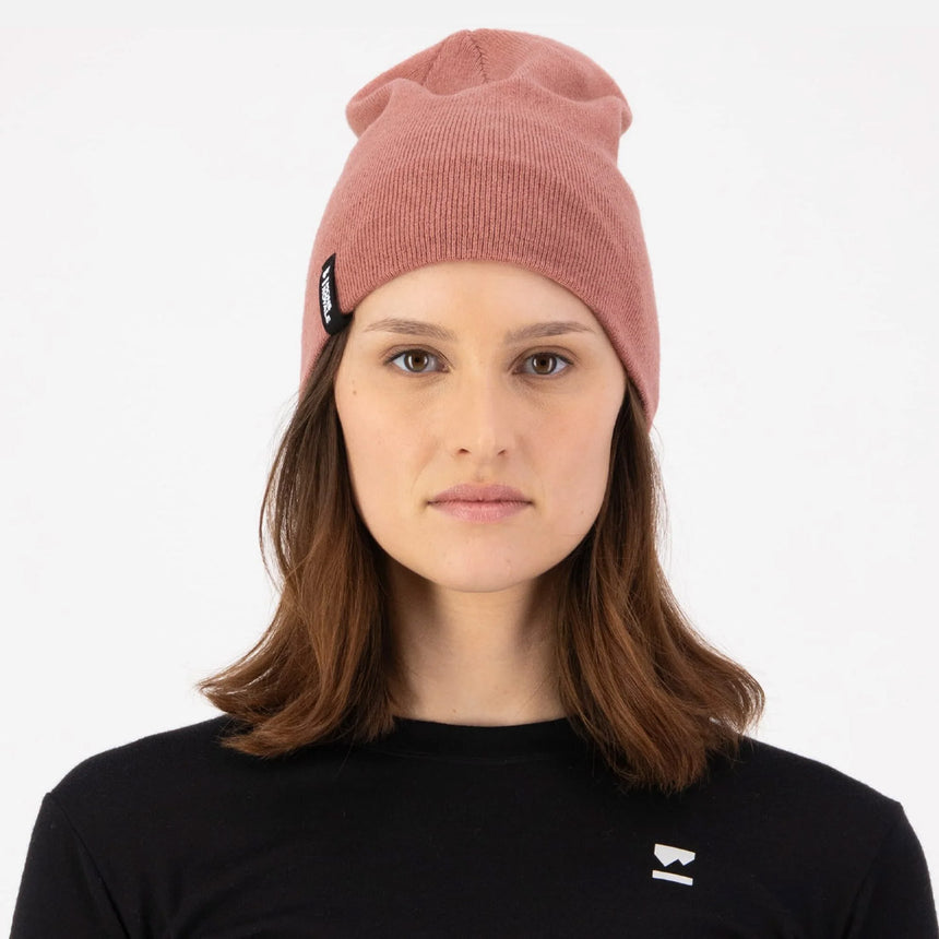 MONS ROYALE McCloud Merino Beanie - Canyon Rose