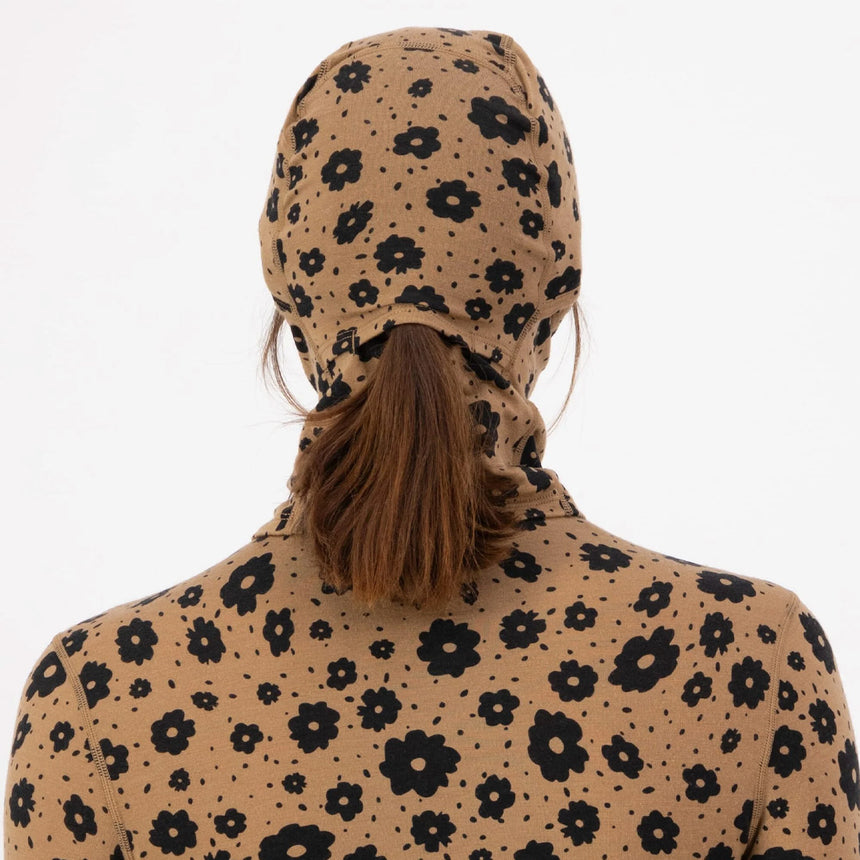 MONS ROYALE Santa Rose Merino Balaclava - Aoraki Lily Toffee