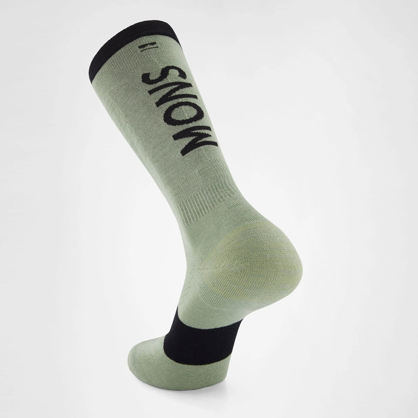 MONS ROYALE Unisex Atlas Merino Snow Sock - Willow
