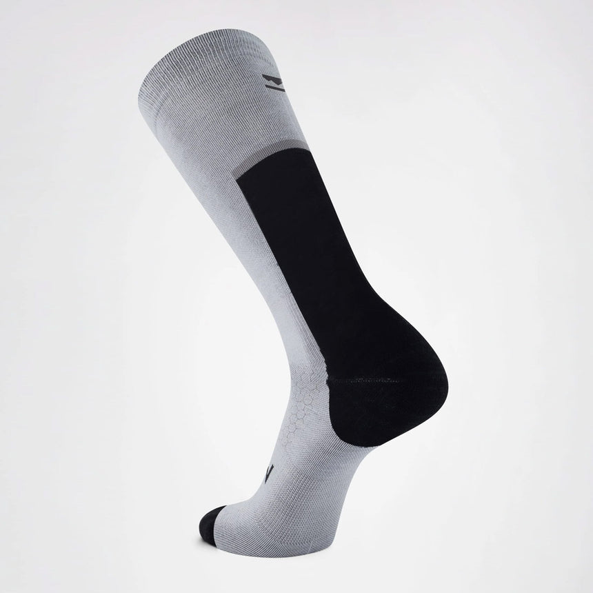 MONS ROYALE Unisex Pro Lite Merino Snow Sock - Grey Marl