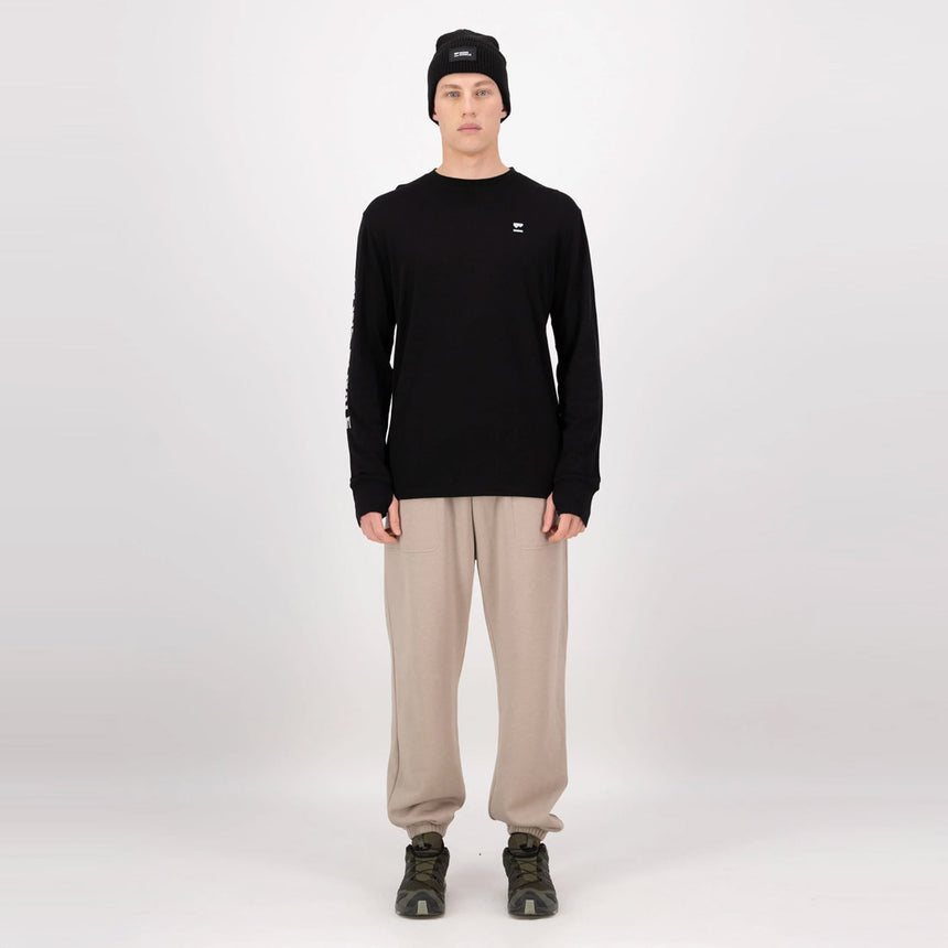 MONS ROYALE Yotei Merino Classic Long Sleeve - Black