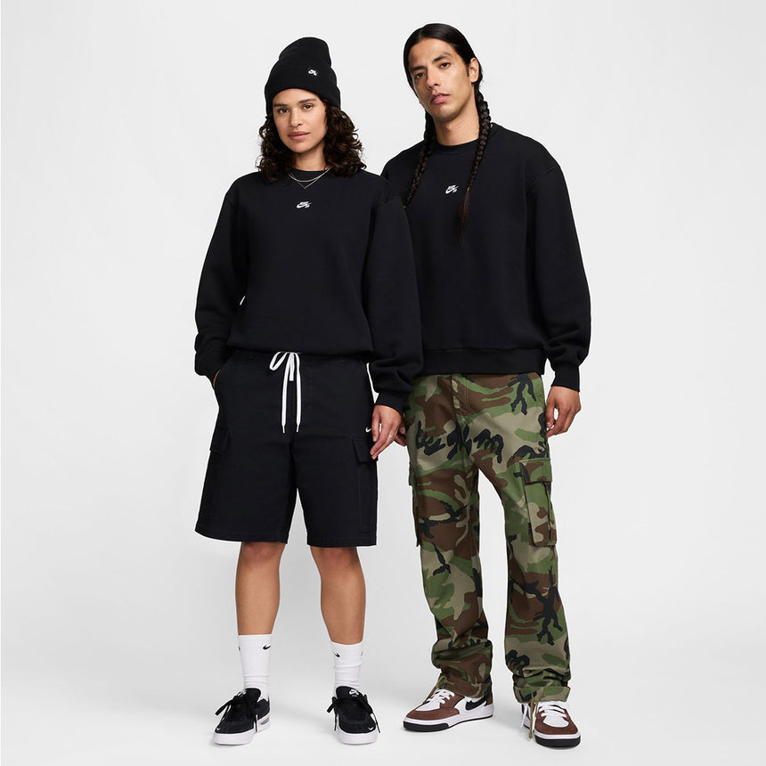NIKE SB Essential Logo Crew - Black/White
