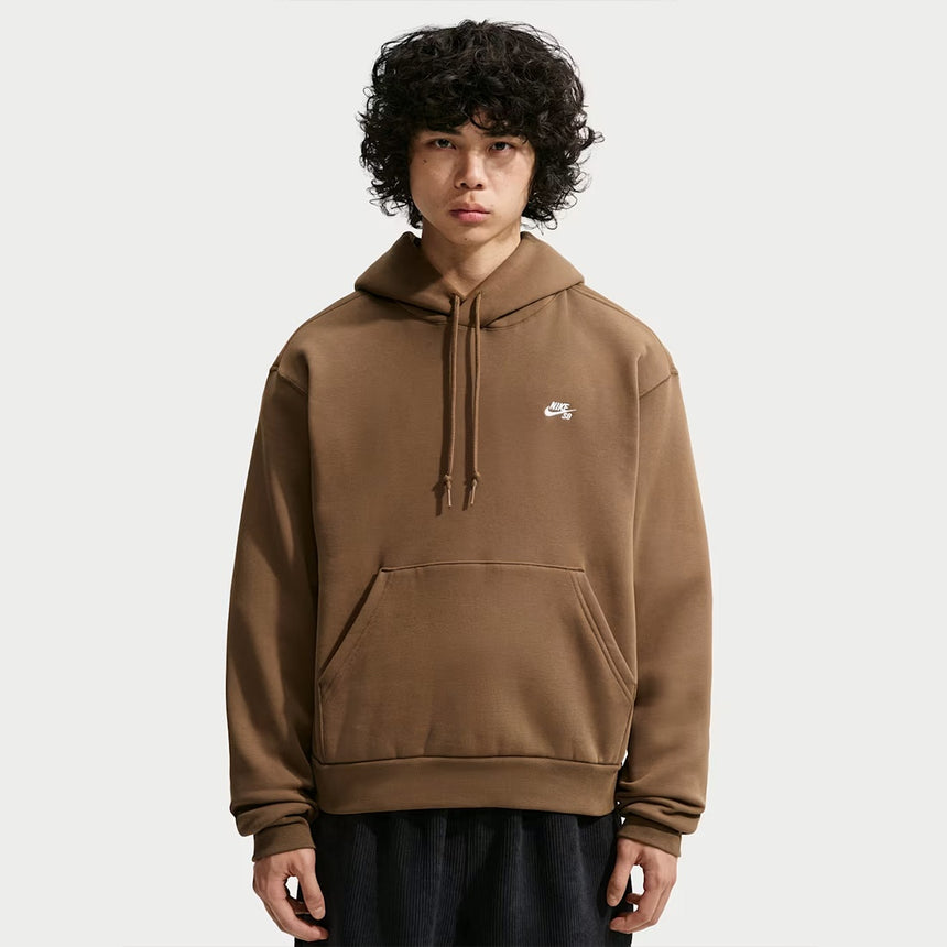 NIKE SB Essential Logo Hood - Mosswood Brown