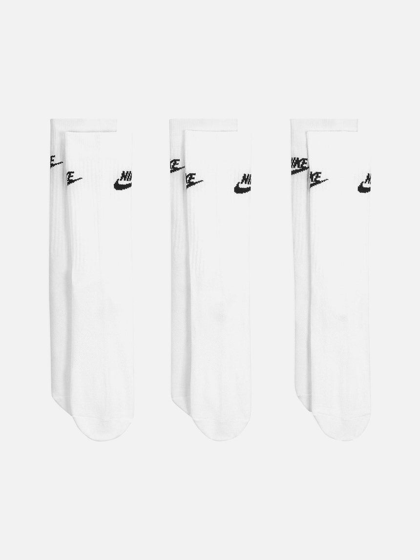 NIKE SB Everyday Essential Sock 3 Pack - White