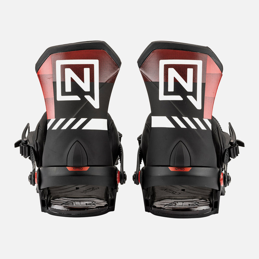 NITRO Team Pro Bindings 2026 - Black/Red