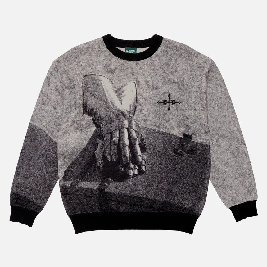 PASSPORT Gauntlets Knit Sweater - Black