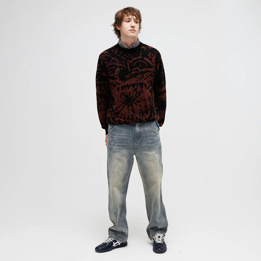 PASSPORT Goes Around Knit Sweater - Brown
