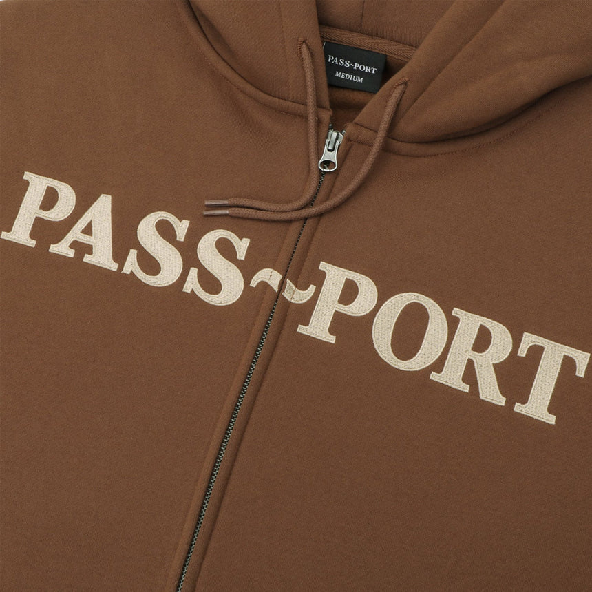 PASSPORT Official Zip Hood - Choc