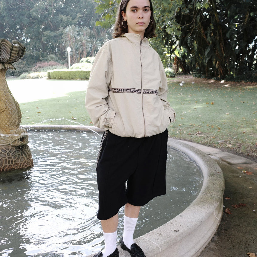 PASSPORT Rough Neg RPET Track Jacket - Sand