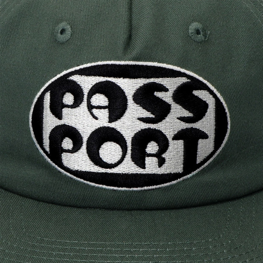 PASSPORT Rounded Workers Cap - Seaweed Green