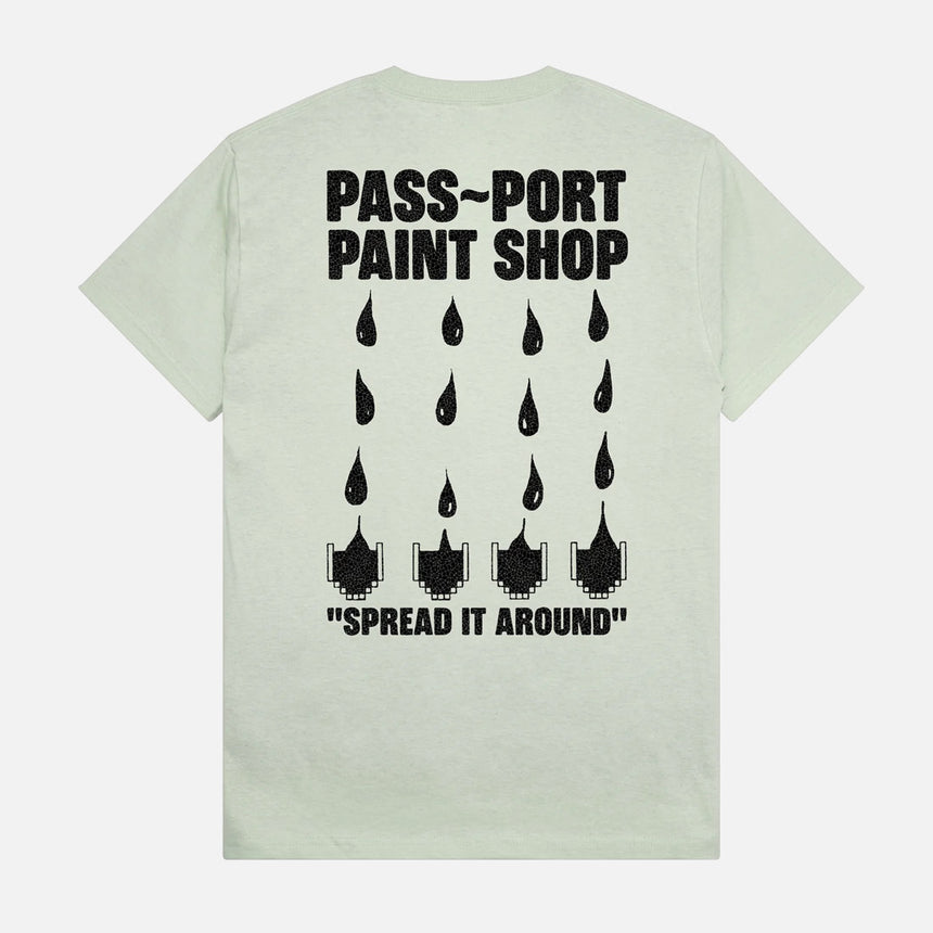 PASSPORT Shop Rules Tee - Harbour Grey