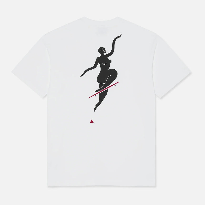 POLAR No Comply Tee - White