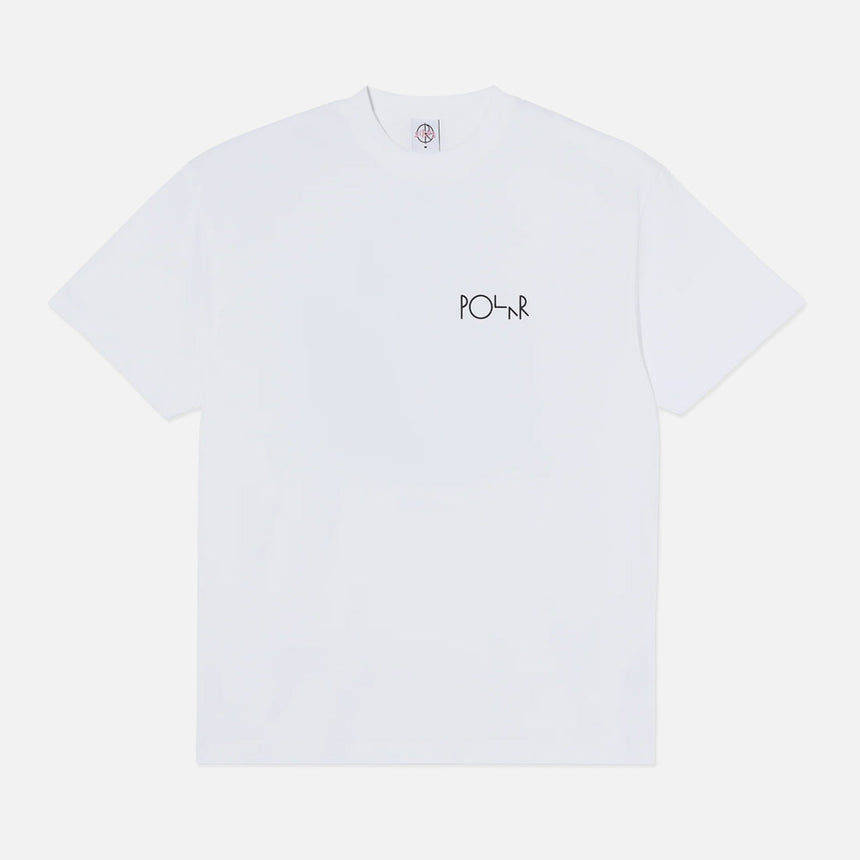 POLAR Searching for Peace Fill Logo Tee - White