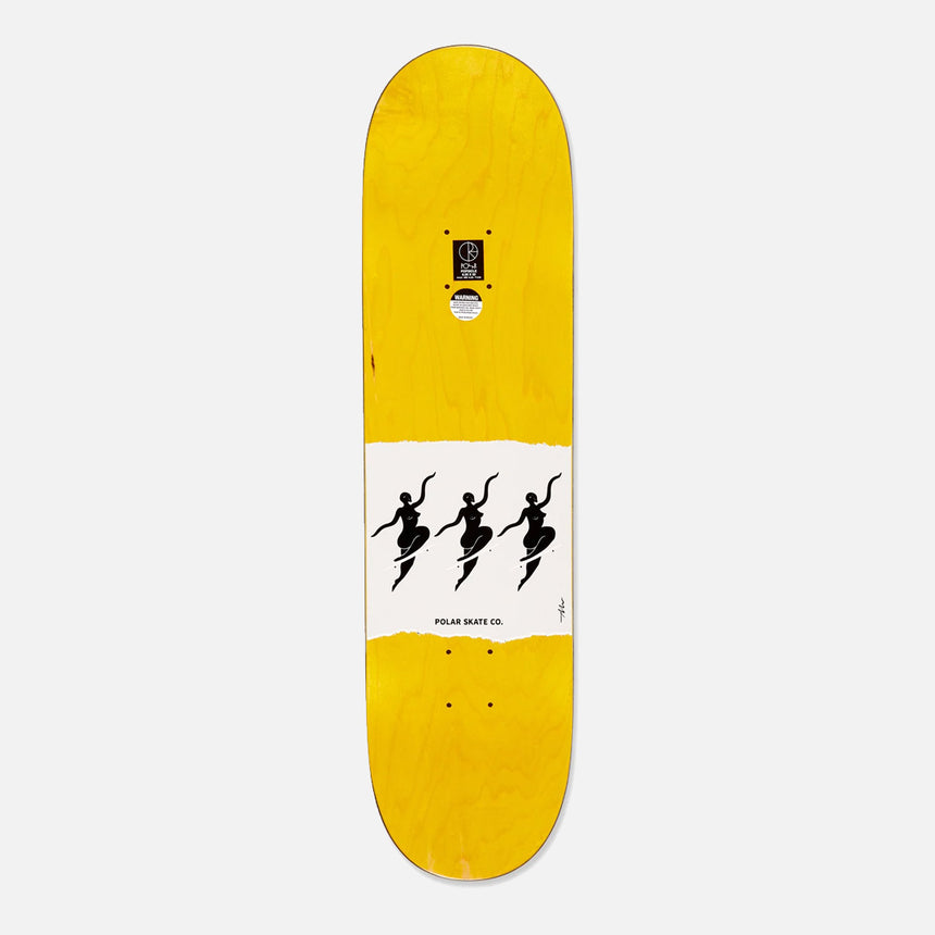POLAR Team Model No Complies Deck - Red - 8.25