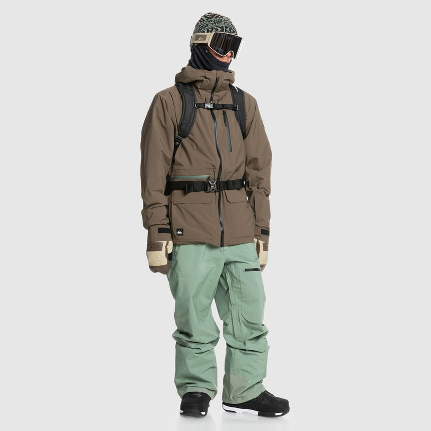 QUIKSILVER Quest Stretch 20K Jacket 2026 - Canteen