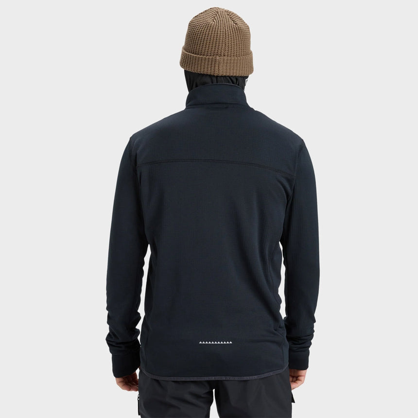 QUIKSILVER Steep Point Full Zip Fleece - True Black