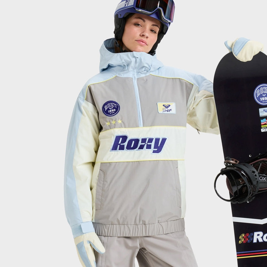 ROXY Women's Chloe Kim Anorak Jacket 2026 - Ash