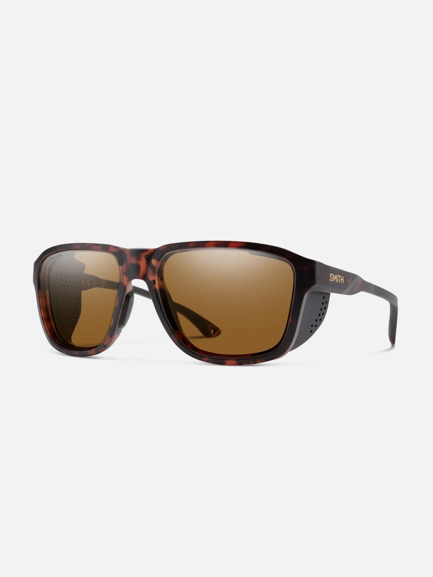 SMITH Embark Sunglasses - Matte Tort ChromaPop Glass Polarized Brown