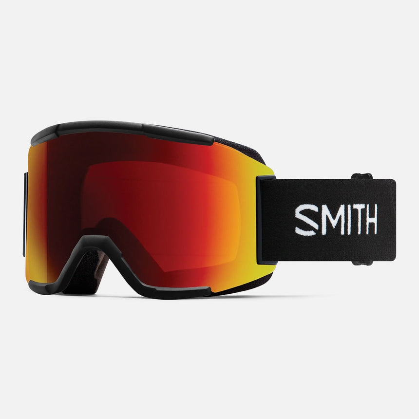 SMITH Squad Goggle 2026 - Black/ChromaPop Sun Red Mirror